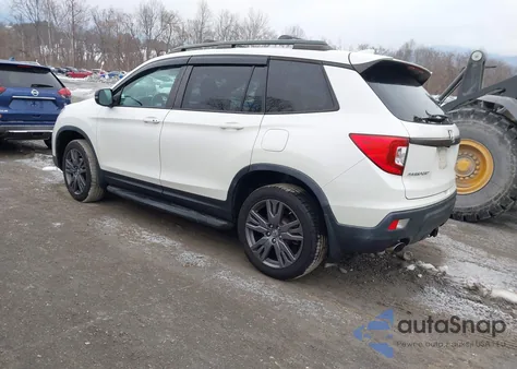 2019 Honda Passport Ex-L из США, поврежденный, VIN 5FNYF8H53KB008887
